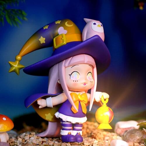 Maggie Blind Box Toys Cute Fantastic Magician Figure Anime Action Random Surprise PVC Model Birthday Gift Decor 12 Pcs/Set