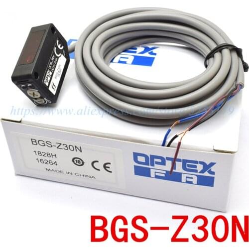 New Original OPTEX BGS-Z10N BGS-Z30N BGS-Z30P Photoelectric Sensors