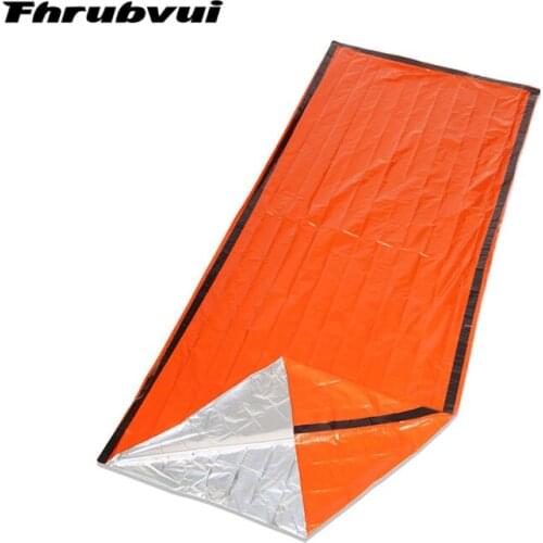 New Camping Lifesaving Sleeping Bag Jungle Camping Emergency PE Aluminum Film Disaster Relief Keep Warm Insulation Blanket