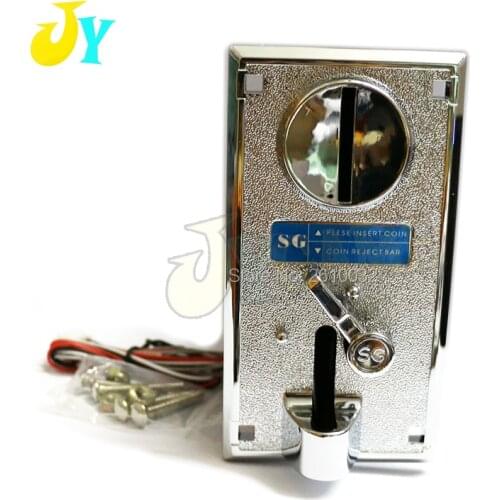 SG008 CPU Coin Acceptor Coin Mechanism Arcade Coin Selector With Cable Screw Nut Game accessories