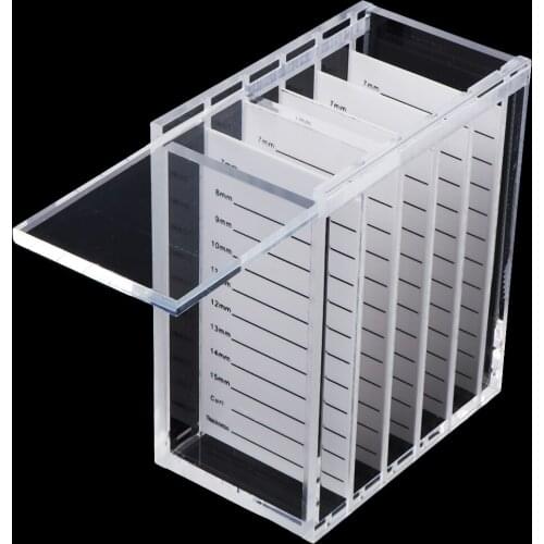 5-Tiers Large Capacity False Eyelashes Storage Display Organizer Box Stand