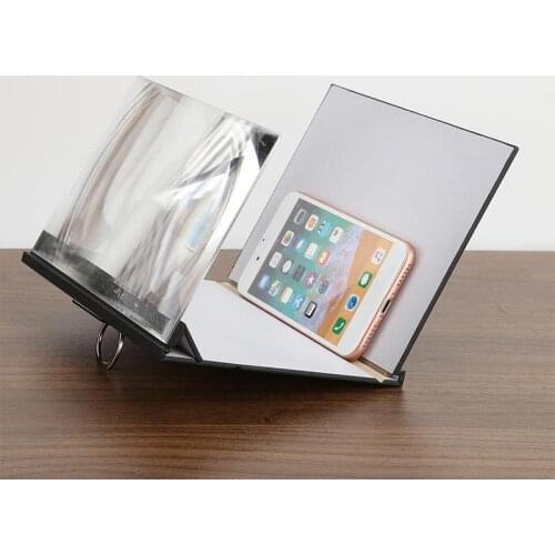Group Vertical Phone Screen Magnifier 3D Video Screen Amplifier Expander Holder Bracket
