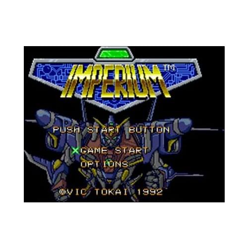 Imperium NTSC Version 16 Bit 46 Pin Big Gray Game Card For USA Game Players