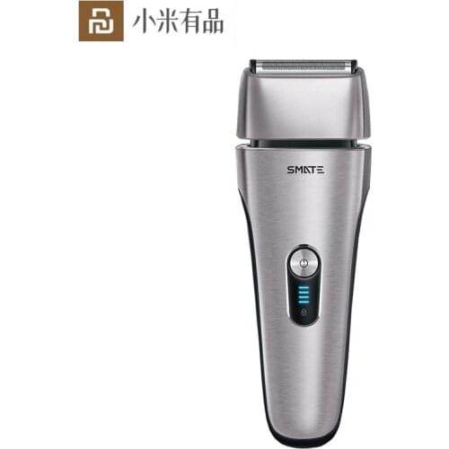 Youpin Smate Electric Shaver Xumei Skin Care Protect No Harm Dry Wet Fast Clean 4 Blade Shaver For Man Boyfriend Dad Husband