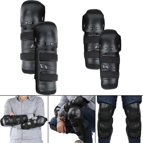 Motorbike Protection Motorcycle Knee Pads Guards Cuirassier Elbow Racing Off-Road Protective Kneepad Motocross Brace Protector