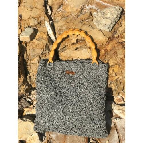 Women Waeve Bag Grey Color תיק ארוג לנשים Женская тканая сумка Summer Beach 2021 Fashion Best Model New Cool Trendy