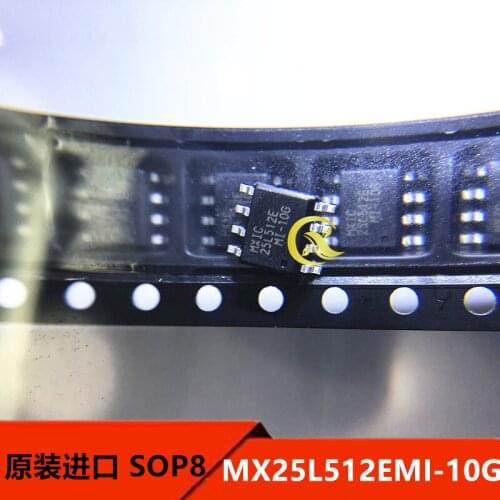 10PCS MX25L512EMI-10g SOP8 104 MHZ FLASH original products