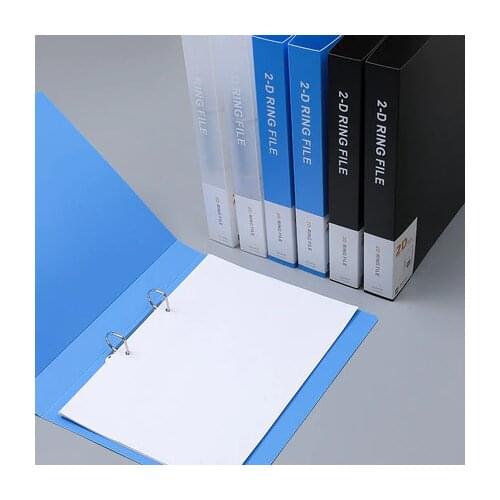 2PCS A4 Ring Binder Folder Office Paper Organizer File Folder A4 Folder Binder