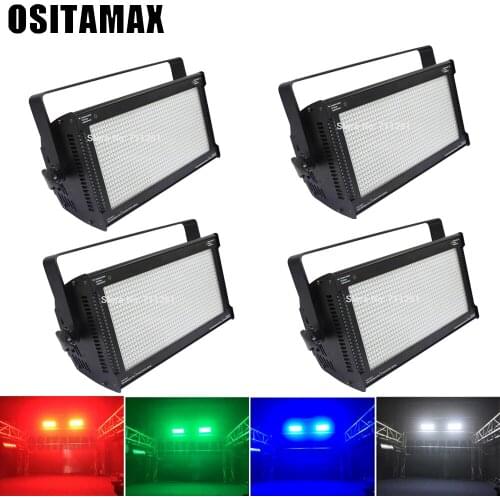 4pcs/lot)1000pcs 4in1 RGBW color mixing Light Projector LED Strobe Light For DJ Club Disco KTV Stage Party Show