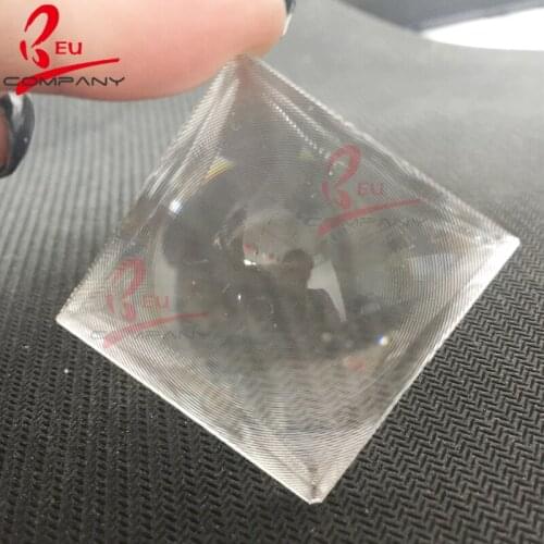 40*40mm Focal length 40/50/70mm PMMA Square Fresnel lens