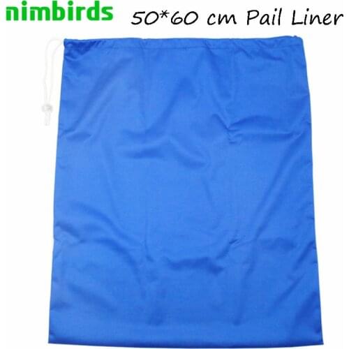 50*60 cm Drawstring Bag And Waterproof Travel Wet Bag Single Pocket Diaper Pail Liner Bag