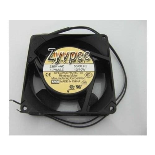 92X92X25MM 3610PS-23W-B30 A00 230V-AC 50`60Hz 1Phase 13`10W 2Wires 9CM AC Fan