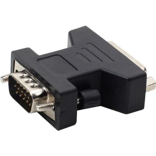 Newest DVI(24+5) Dual Link Female To VGA 15 Male Monitor Adapter Converter for HDTV