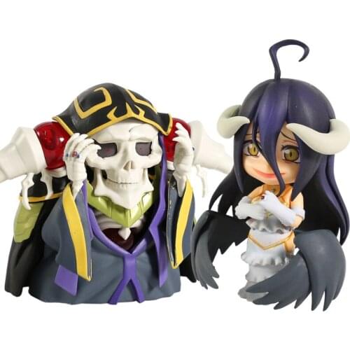 Ainz Ooal Gown 631 / Albedo 642 Q Ver Action Figure Collectible Model Toy Brinquedos Figurals