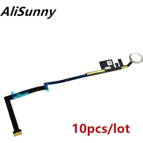 AliSunny 10pcs Home Button Flex Cable for ipad 5th Gen 9.7'' 2017 A1823 1822 Key Push Replacement Parts