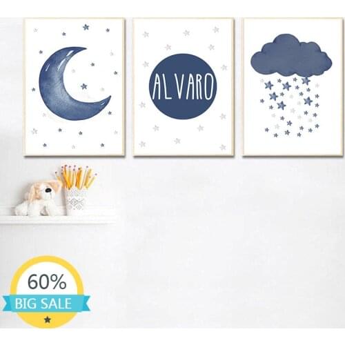 Diamond Embroidery Full Square Drill Personalised Name Custom Baby Diamond Painting Cross Stitch Kits Mosaic Home Decor Gift