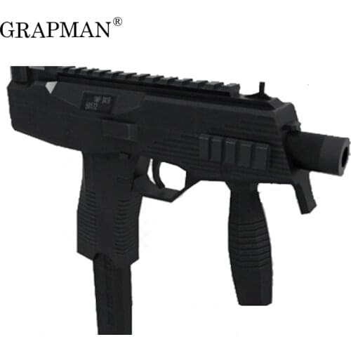 Paper Model Gun TMP Submachine Gun 3D Paper Model Hand-made DIY