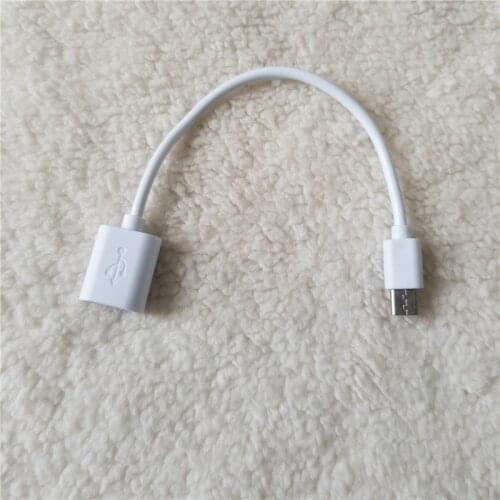 USB 3.1 Type-C to USB 2.0 OTG Data Extension Cable Male to Female for Android Phone Tablet PC Camera Black/White 18cm