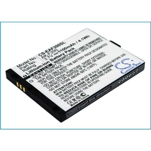 Cameron Sino Mobile SmartPhone Replacement Li-ion Battery 1100mAh For AK-F200 Mobistel F200, F210 Free Tools