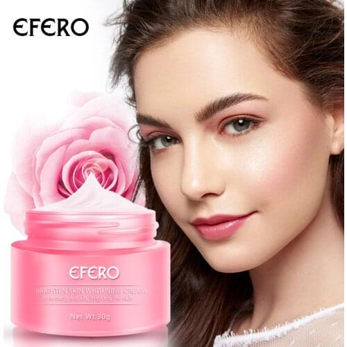 EFERO Face Cream Whitening Freckles Remove Anti Age Black Spots Skin Care Dark Spots Melasma Lightening Smooth Face Serum