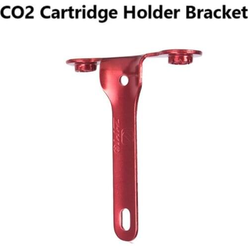 CO2 Gas Cylinder Pump Bracket Mountain Bike Road Bike Carbon Dioxide Portable Accessories Emergency Quick Inflation Outdoor Tool