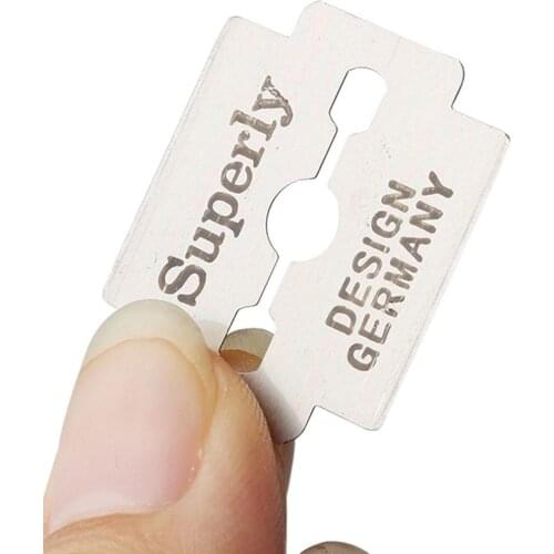 NEW 100Pcs Steel Replacement Blades For Foot Hard High Quality Foot Foot Pedicure Care Remover Hand Skin File Machine E3J8