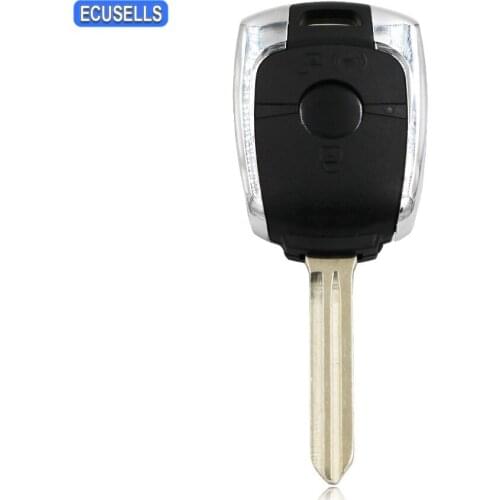 New Replacement Remote Key Shell Case Smart Car Key Housing Cover For Ssangyong Korando With Uncut Key Blade
