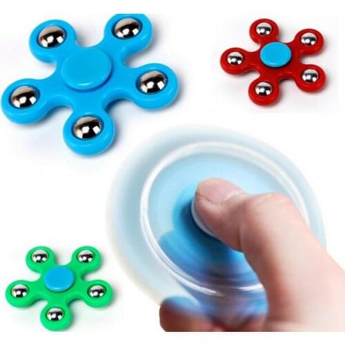 New 5 Corner Spinner Finger Spinner Hand Spinner ABS Spiner Comes Anti Relieve Stress Toys