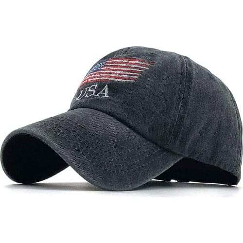 Wholsale Fashion USA Flag Camouflage Baseball Cap For Men Women Snapback Hat Army American Flag Bone Trucker High Quality Gorras