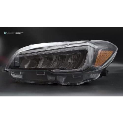 VLAND Full LED Headlights Head Light Lamp 2015 2016 2017-UP With Sequential & Welcome Breathing For Subaru Impreza WRX VA STI