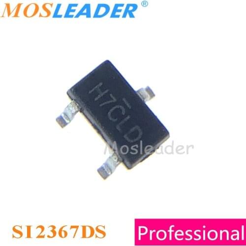 Mosleader Si2367 SOT23 1000PCS Si2367DS Si2367DS-T1-GE3 P-Channel 3A 3.8A 20V Made in China High quality