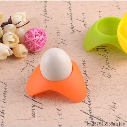 100Pcs Silicone Egg Cup Holder Egg Storage Space Saver for Hard and Soft Boiled Eggs