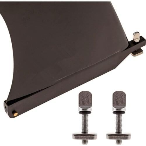 Stainless Steel Fin Screw Hand Screws for Rudder Surfboard Yacht Accessories for Surf Longboard Simple Install Anti-rust