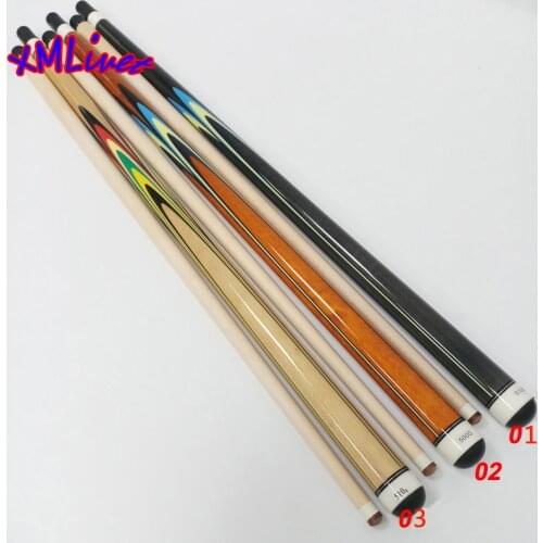 Xmlivet latest New decal design Carom Billiards cue sticks with radial pin 142cm long 12mm tip very straight Pool carom cues