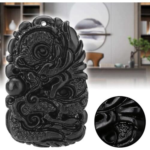 1pc Jade Pendant Chinese Natural Black Green Lucky Pendant Jade Jewelry Fine Jewelry Jade Pendants