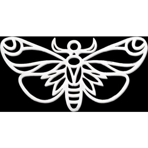 5pcs/lot 100% Stainless Steel Pretty Butterflies DIY Earring Pendant Charm Wholesale Factory Prices