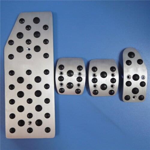 DEE Car Accessories For SUZUKI ALTO MT Non-slip Accelerator Brake Foot Rest Pedals Pad, Antiskid Gas Fuel Refit Stickers Styling