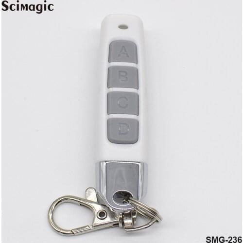 Duplicator 433.92MHz Remote Control Garage Door 4-Channel Hand Transmitter Remotes Controller Fixed Code Controls To Clone