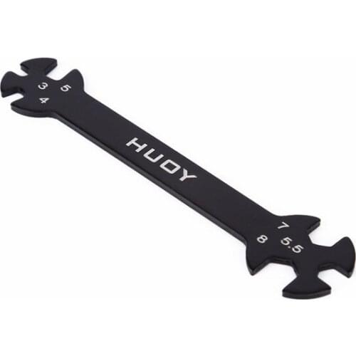 New Hudy Special Tool Wrench For Turnbuckles & Nuts DY181090 3 4 5.5 7 8MM For 1/5 1/8 1/10 M3 M4 M5.5 M7 M8 Nut Screw RC Car Pa