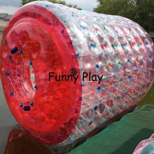 PVC roller balloon Inflatable Water Sports Game Wholesale Cheap funny water roller for summer season walking water roller