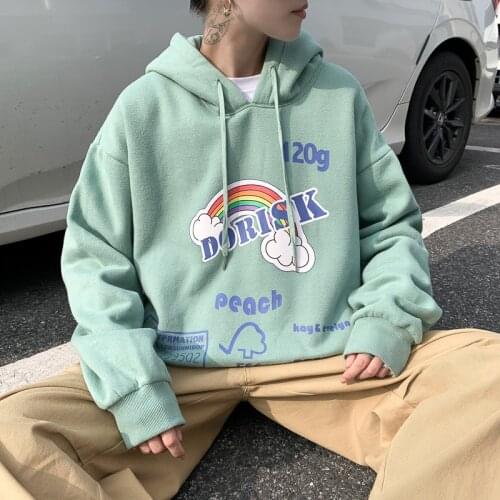 2021 New Autumn And Winter Mens Plus Size Hoodies Anime Printed Loose Casual Outer Hoodies