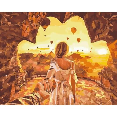 Painitng By Numbers Character Painting By Numbers For Adults Acrylic Paint Photo Frames For Picture Decoration Home