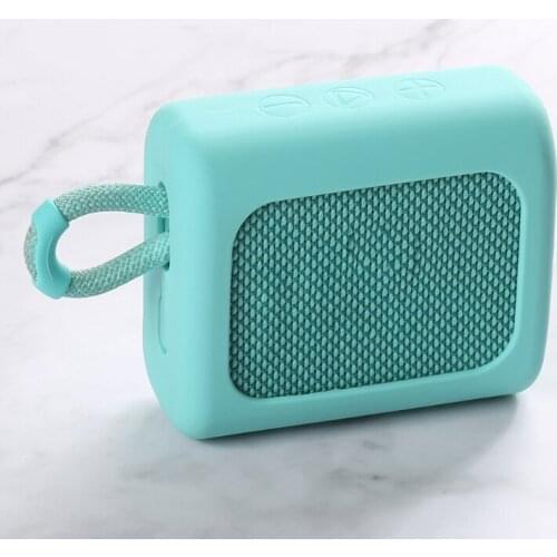 YYDS Dust-proof Silicone Case Protective Cover Shell Anti-fall Speaker Case for-JBL GO 3 GO3 Bluetooth-compatible Speaker