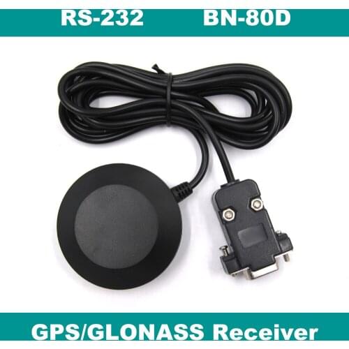RS232 DB9 female connector RS-232 GNSS receiver,waterproof,Dual GPS/GLONASS receiver,BN-80D