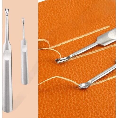 DIY Lacing Stitching Chisel Set Skiving DIY Craft Tool Leather Craft Kits for DIY Leather Craft Cutting Stitching Sewing