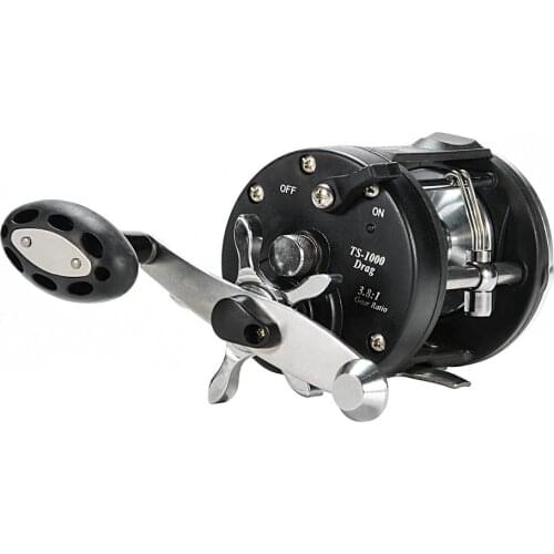Spinning Reel Spool Drum Fishing Wheel 1BB with Alarm Function for Freshwater Saltwater Fishing Right Hand
