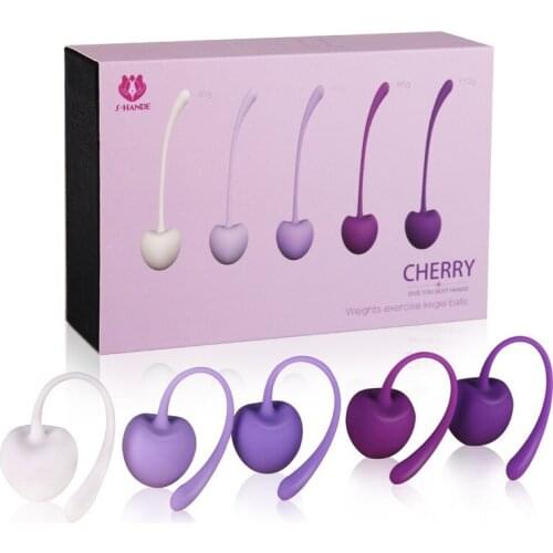 Adult Products Safety Silicone Smart Ball Vibrator Kegel Ball Ben Baby Ball Vagina Tightening Exercise Machine Sex Toy Female