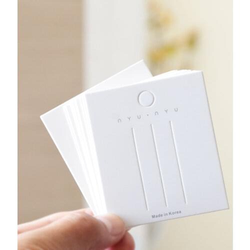 20Pcs Hair Clip Hairpin Jewelry Display Paper Card Barrette Headdress Holder