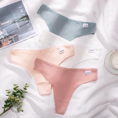 Womens Cotton Panties Sexy Lingerie Underwear Hot Female Sleepwear Women g-thong and Thong Panties For Womens Underwear