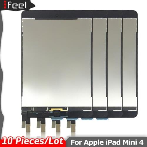 10 Pieces/Lot For iPad mini 4 Mini4 A1538 A1550 LCD Display Touch Screen Digitizer Panel Assembly Replacement Part